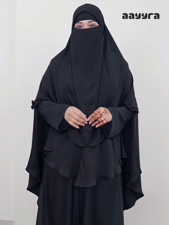 Sukoon Hijab Black